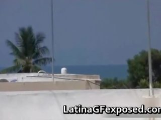 Cock Sucking Latina Chuggin On Meaty